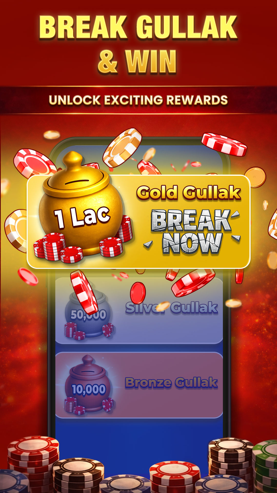 Break the Gullak – Unlock Exciting Rewards in Teen Patti